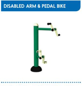 Arm and pedal bike