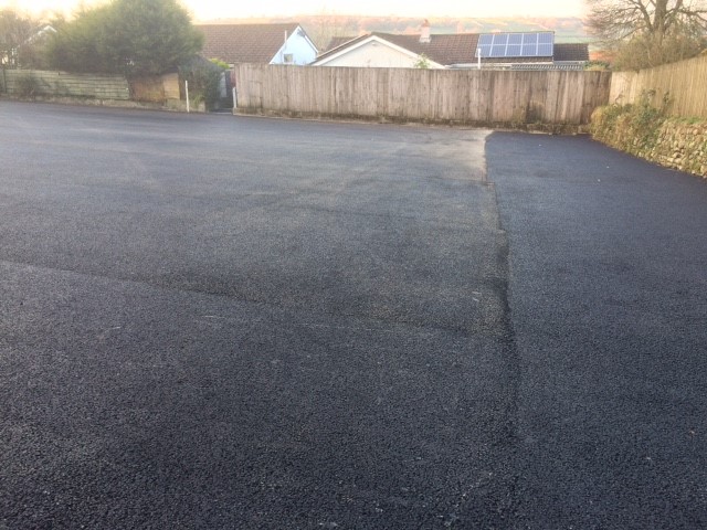 New smooth car park