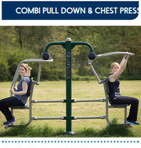 pull down and chest press