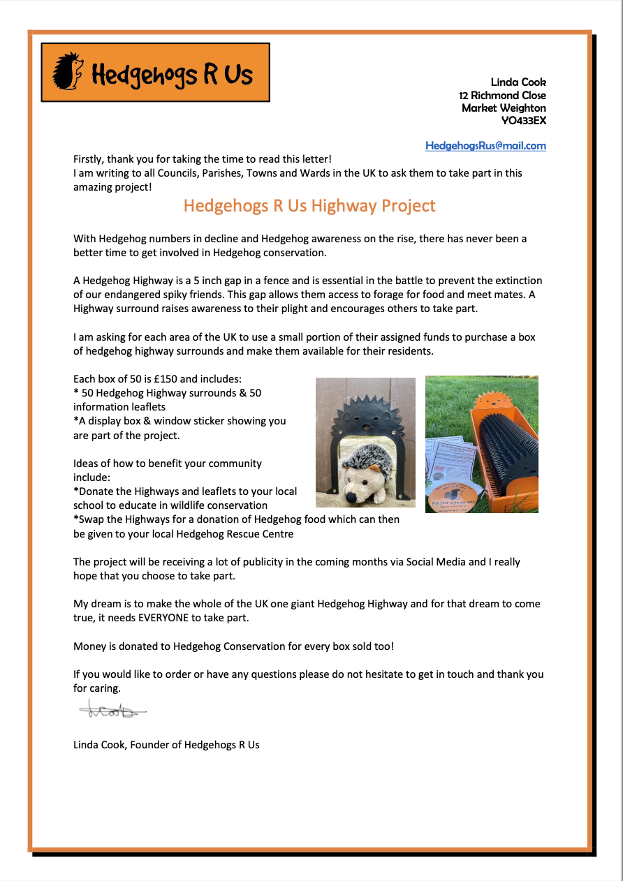 HedgeHog Highway Project