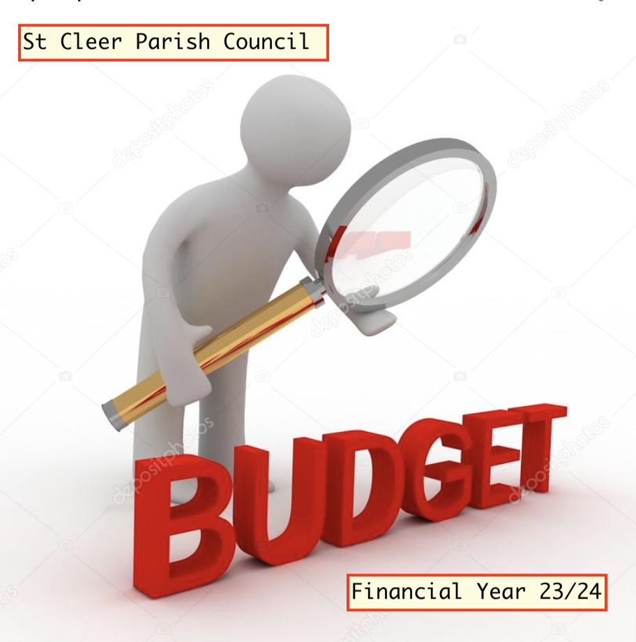 St Cleer PC budget 23/24 financial year